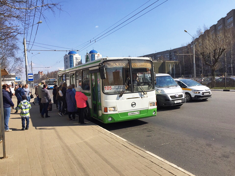 Расписание 105 автобуса Ярославль